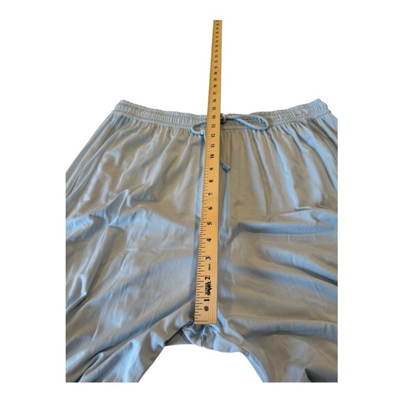 HoneyLove Blisswear Pajama Set with Mesh Panel Detail Glacier Blue Size XL - Picture 10 of 16